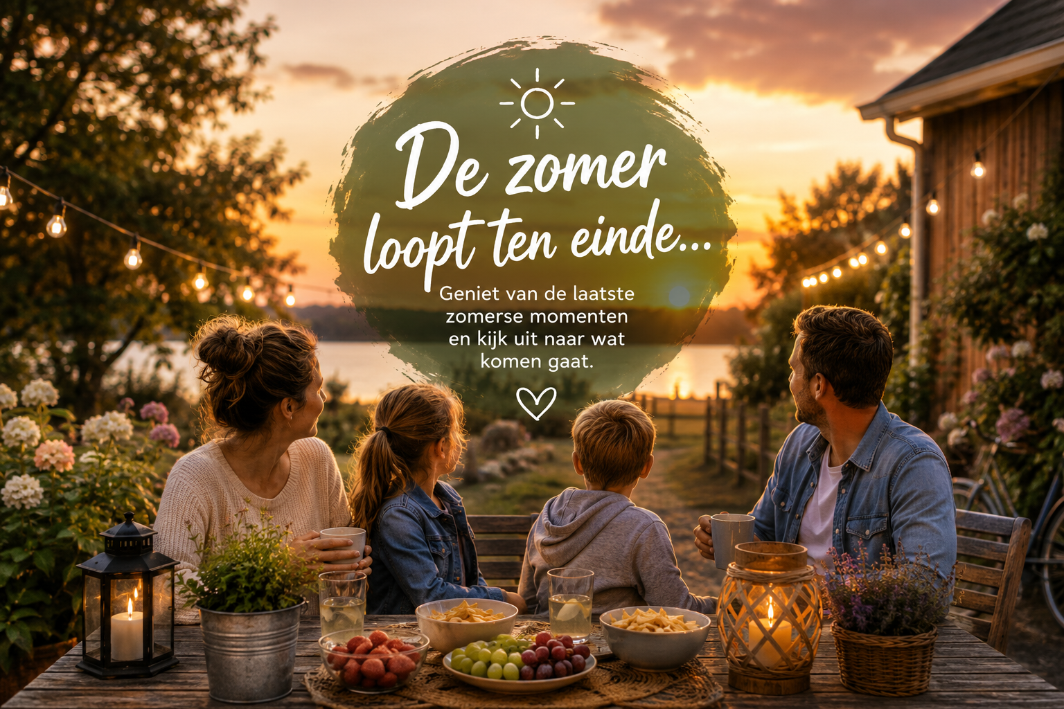 De zomer loopt ten einde..